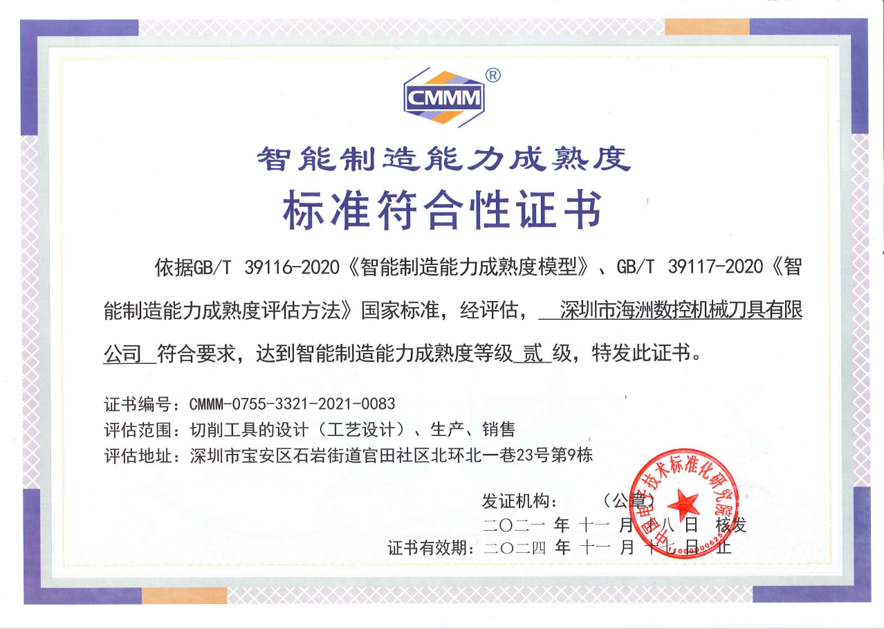 智能制造能力成熟度